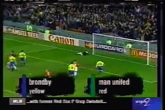 04.11.1998 - 1998-1999 UEFA Champions League Group D Matchday 4 Manchester United 5-0 Brondby IF