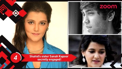 Shahid Kapoor's Sister Engaged,Hrithik Roshan has no plans to get hitched again!