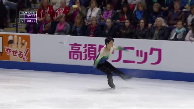 Yuzuru Hanyu 2016-17 FS Skate Canada 2016