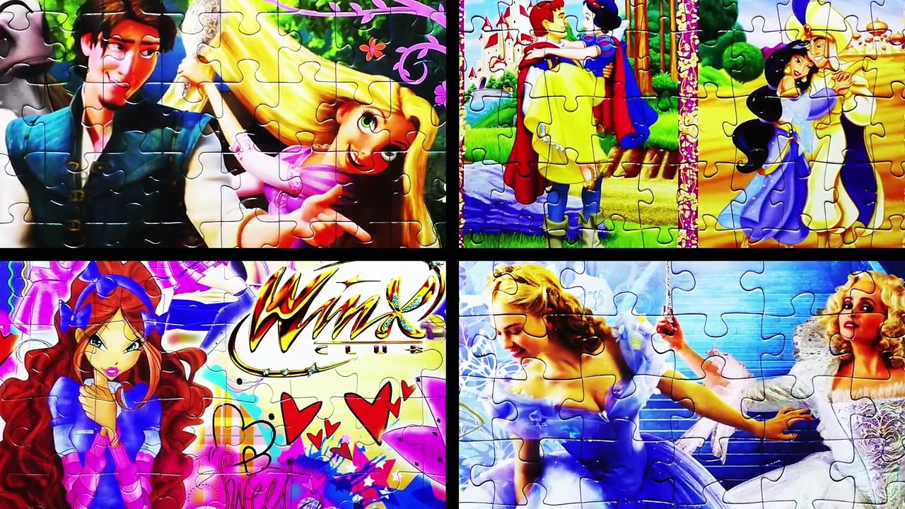 BARBIE Games Jigsaw Puzzle Rompecabezas Puzzles Barbie Girl Kids Learning Toys