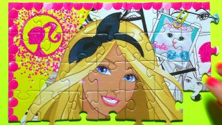 BARBIE Jigsaw Puzzle Game Girl Doll Games Kids Learning Toys