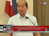 QRT: DBM Sec. Butch Abad, inisa-isa ang naitulong ng DAP sa bansa