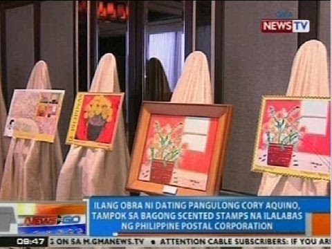 NTG: Ilang obra ni ex-Pres. Cory, tampok sa bagong scented stamps na ilalabas ng PHL Postal Corp.