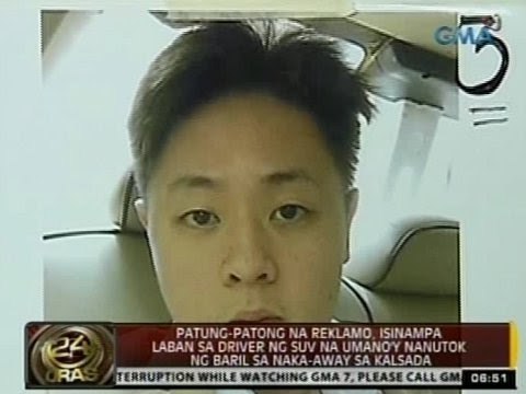 Giit ng driver ng SUV, toy gun lang ang ginamit niya para maitaboy ang kutsilyo ng taxi driver