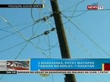 2 magsasaka, patay matapos tamaan ng kidlat sa Pasuquin, Ilocos Norte; 7 sugatan