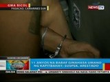 11-anyos na babae sa Camarines Sur, ginahasa umano ng kapitbahay
