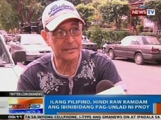 NTG: Ilang Pinoy, hindi raw ramdam ang ibinidang pag-unlad ni PNoy