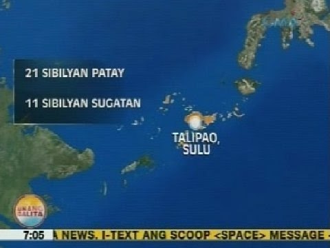 UB: 21 na sibilyan, patay sa pananambang ng Abu Sayyaf sa Talipao, Sulu