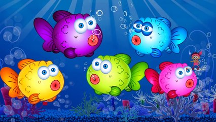 Finger Family 3D Rhymes | Finger Family Fish Cartoons for Children Nursery Rhymes