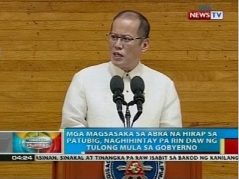 Mga sinabi ni PNoy sa kanyang Sona 2014, taliwas daw sa sitwasyon sa mga probinsya