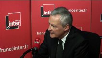 Bruno Le Maire répond aux questions des auditeurs de France Inter