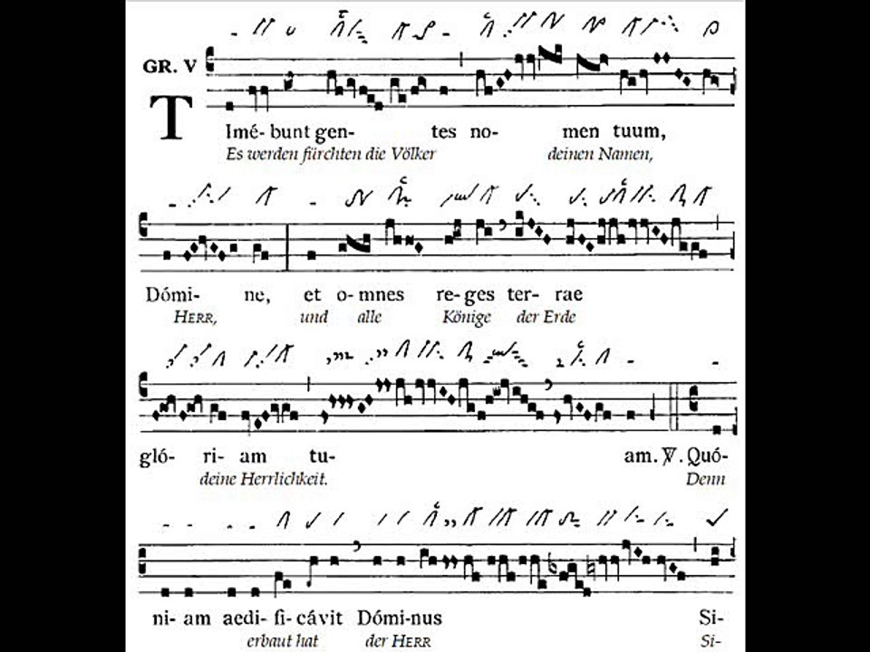 Graduale Timebunt gentes, Dominica III TpA (3 TO)