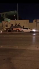 Drift en Arabie Saoudite qui termine très mal... Bande de cons