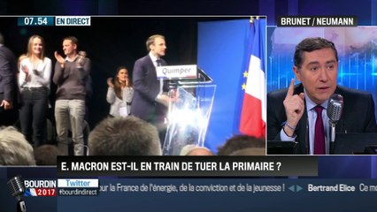 Brunet & Neumann : Emmanuel Macron est-il le candidat de l'espoir ? - 17/01