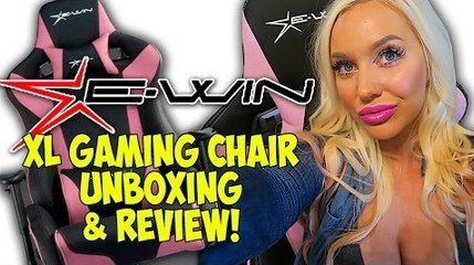 TARA BABCOCK-Win Flash XL Series Gaming Chair Unboxing & Review (+ Promo Code!)