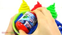 Learn Colors Play Doh Baby Stroller Fun Creative for Kids Ice Cream Surprise Toys EggVideo