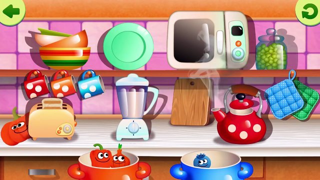 Learn Colors Shapes Sizes for Toddler & Preschooler Funny Food Kids Games by Mage