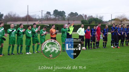R4 - J10 / L'égalisation Taillannaise face à Belin Beliet !