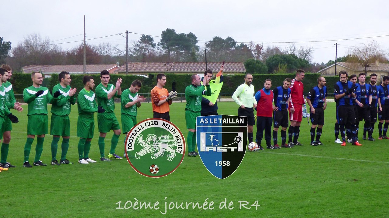 R4 - J10 / L'égalisation Taillannaise face à Belin Beliet !