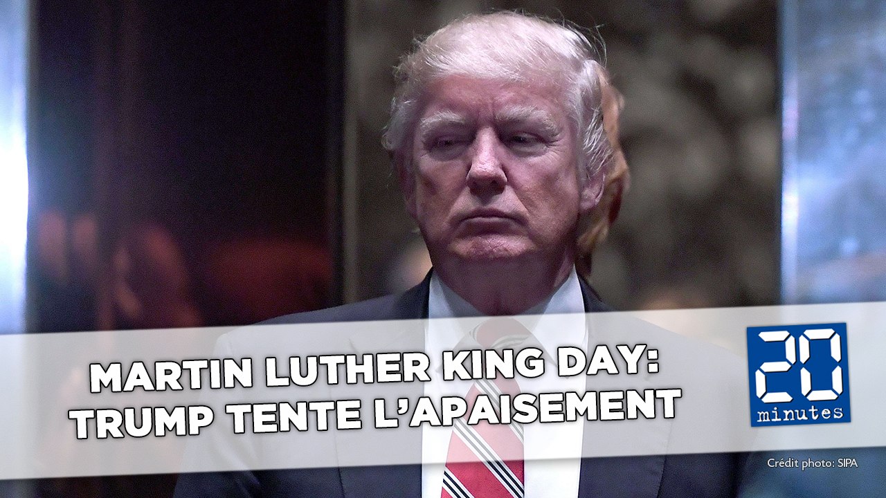 Après avoir attaqué une figure des droits civiques, Trump rend hommage à Martin Luther King