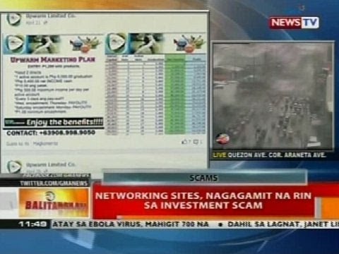 BT: Networking sites, nagagamit na rin sa investment scam