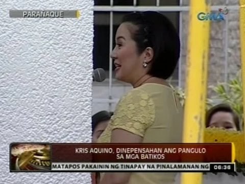 24Oras: Kris Aquino, dinepensahan ang Pangulo sa mga batikos