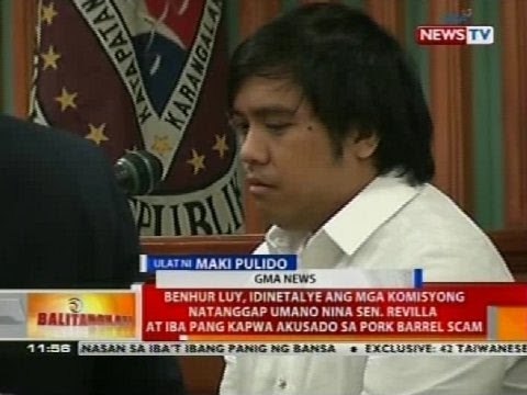 Benhur Luy, idinetalye ang mga komisyong natanggap umano nina Sen. Revilla at iba pang kapwa senador