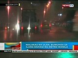BP: Malakas na ulan, bumuhos sa ilang bahagi ng Metro Manila