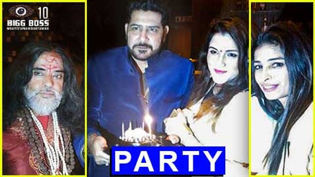Swami Om & Priyanka Jagga PARTY TOGETHER Bigg Boss 10