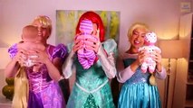 Frozen Elsa & Anna at the TOY STORE! w/ Spiderman Joker Maleficent Pink Spidergirl Superhe