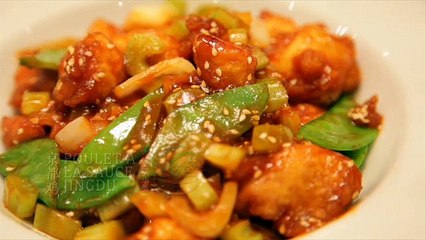 真好吃之京都鸡 - Zen Hao Chi : Poulet à la sauce caramel (Jingdu)