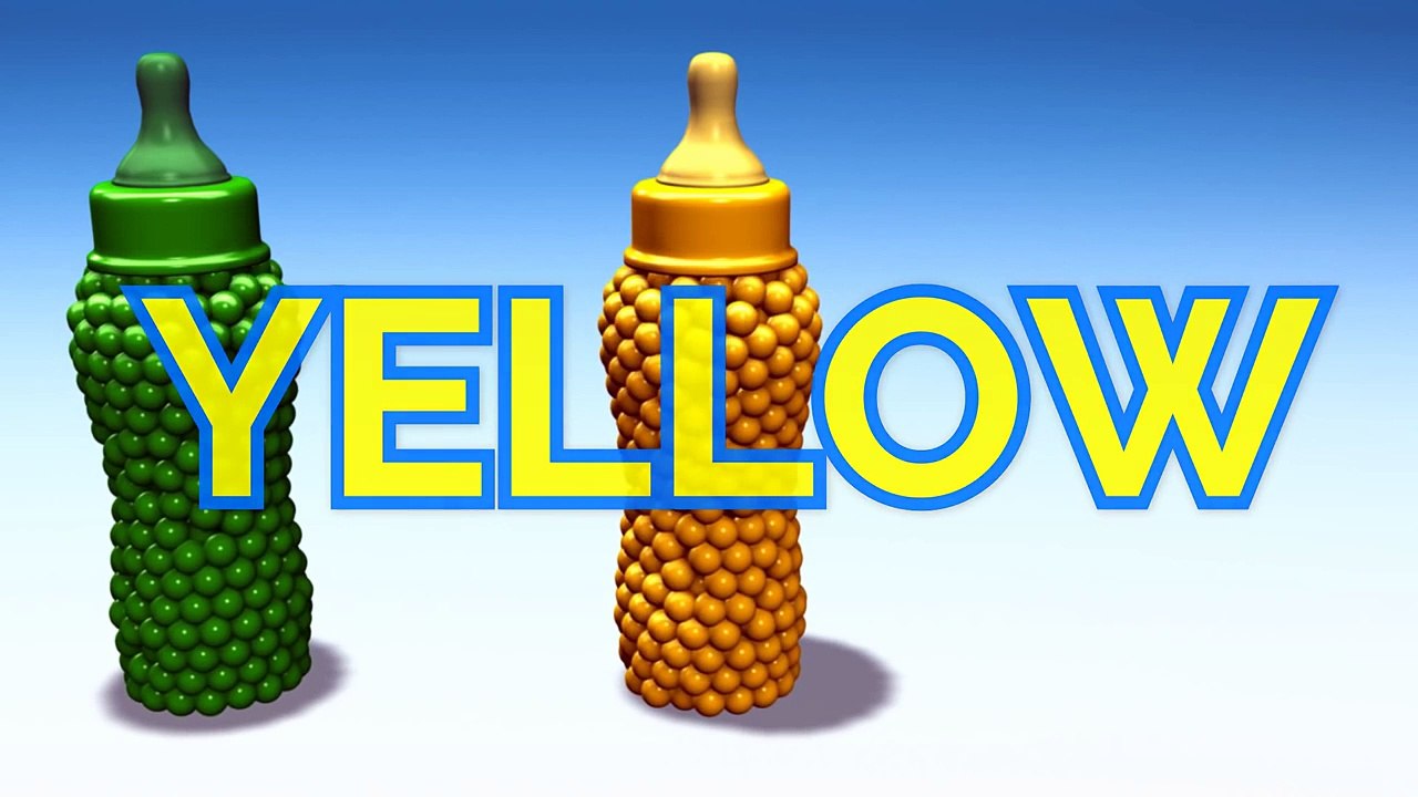 Learn Colors with 3D GUMBALL Invisible Glass   Baby Colours Learning For Kids Children Toddlers