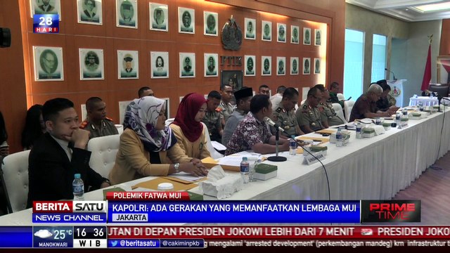 Tito Karnavian: Ada Gerakan Manfaatkan Fatwa MUI