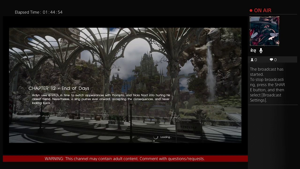 Late night with Final Fantasy XV - story progession (37)