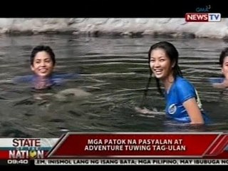 SONA: Mga adventure na swak sa tag-ulan