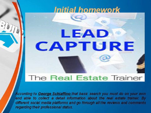 Steps to Find a Real Estate Coach by George Schiaffino