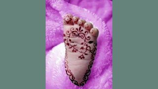 Henna Arts for Little Girl █▬█ █ ▀█▀ - Malik Chand & Studio SKT