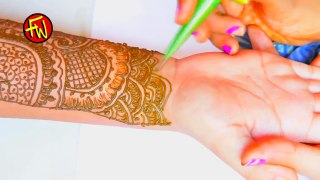 Full Hand Mehndi Designs Step By Step 1 - Malik Chand & studio SKT