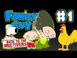 Family Guy: Back to the Multiverse Walkthrough Part 1 (PS3, X360, PC) No Commentary - Level 1