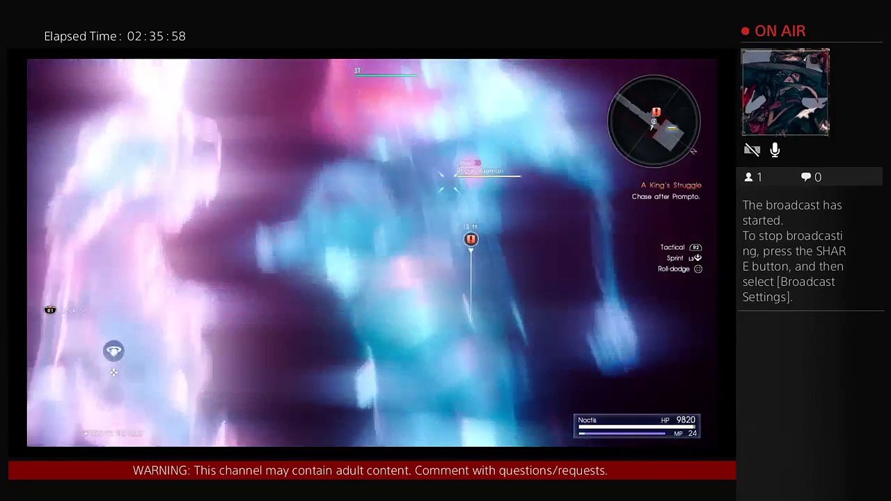 Late night with Final Fantasy XV - story progession (53)