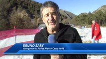 Rallye Monte-Carlo : Bruno Saby, François Delecour et les pilotes du Rallye à reconnaissance de la spéciale Bayons-Brézi