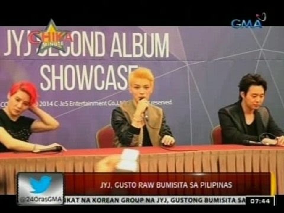 24 Oras: Comeback showcase ng JYJ, dinagsa ng libu-libong fans