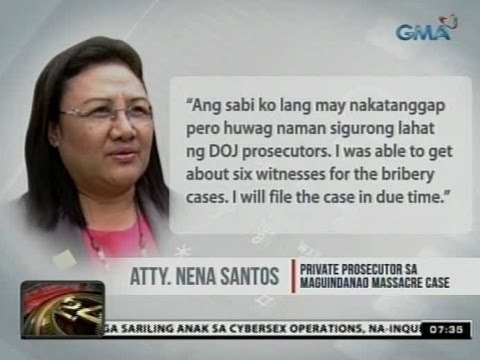 Umano'y panunuhol sa mga abugado ng biktima ng Maguindanao Massacre, pinaiimbestigahan ng DOJ