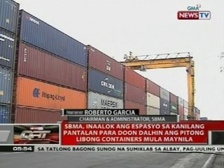 SBMA, inaalok ang espasyo sa kanilang pantalan para doon dalhin ang pitong libong containers