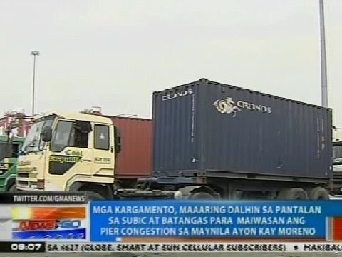 NTG: Isko Moreno: Mga kargamento, maaaring dalhin sa pantalan sa Subic at Batangas