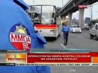 BT: Operasyon ng MMDA kontra colorum na sasakyan, patuloy