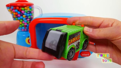 Learn Colors with Vehicles for Kids Microwave and Blender