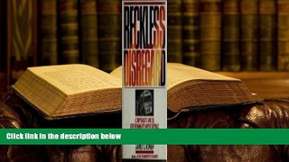 PDF [DOWNLOAD] Reckless Disregard: Corporate Greed, Government Indifference, and the Kentucky