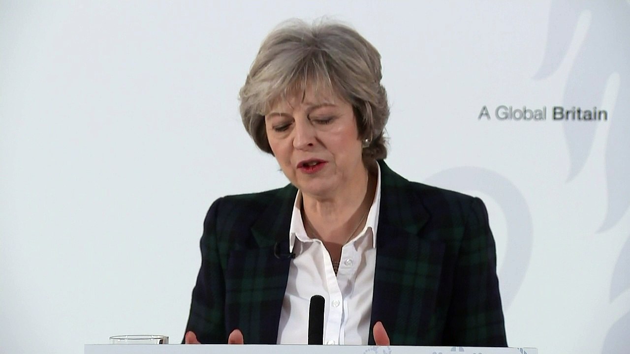 May: 'We do not seek membership of the single market'