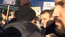 Emmanuel Macron très attendu par les opposants aux mines